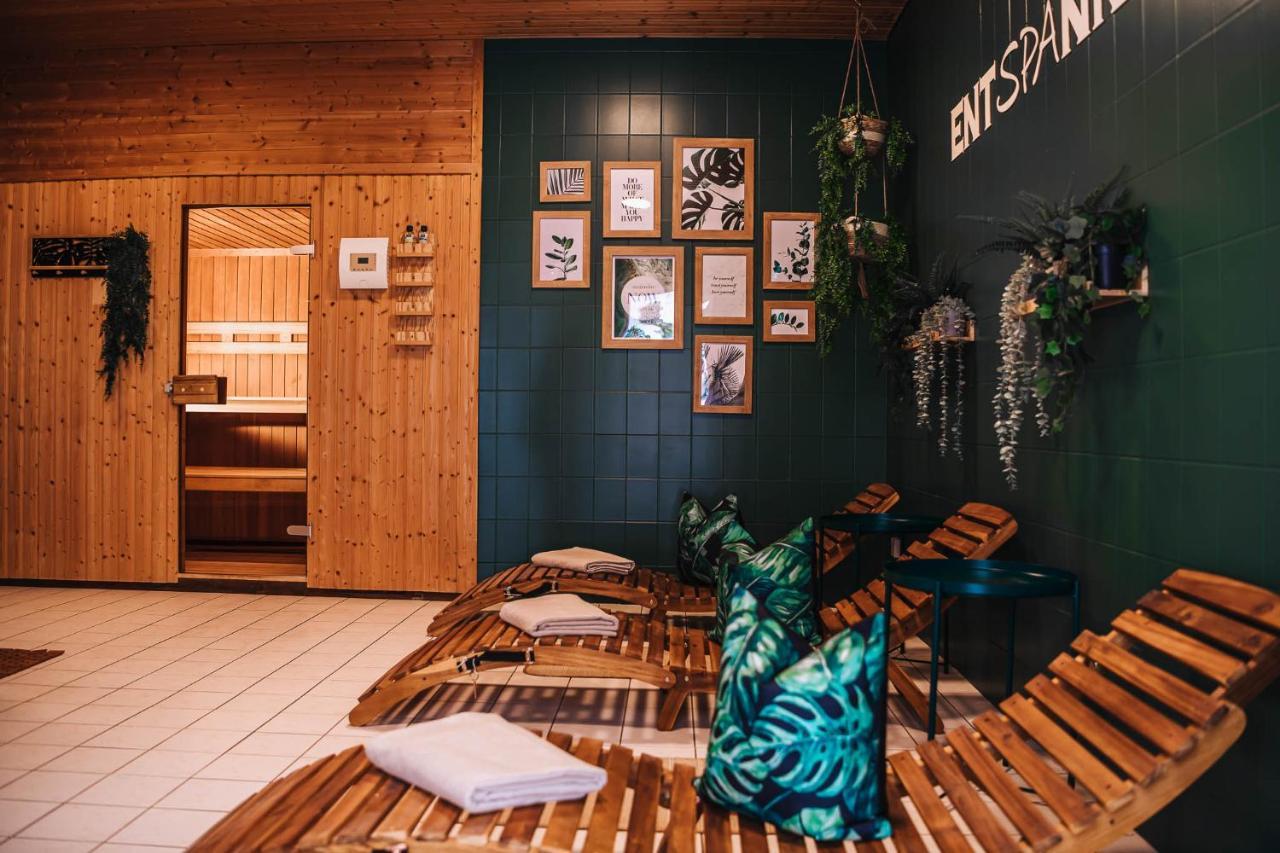Xxl Ferienhaus Goldberger See - Sauna - 16 Personen Bagian luar foto