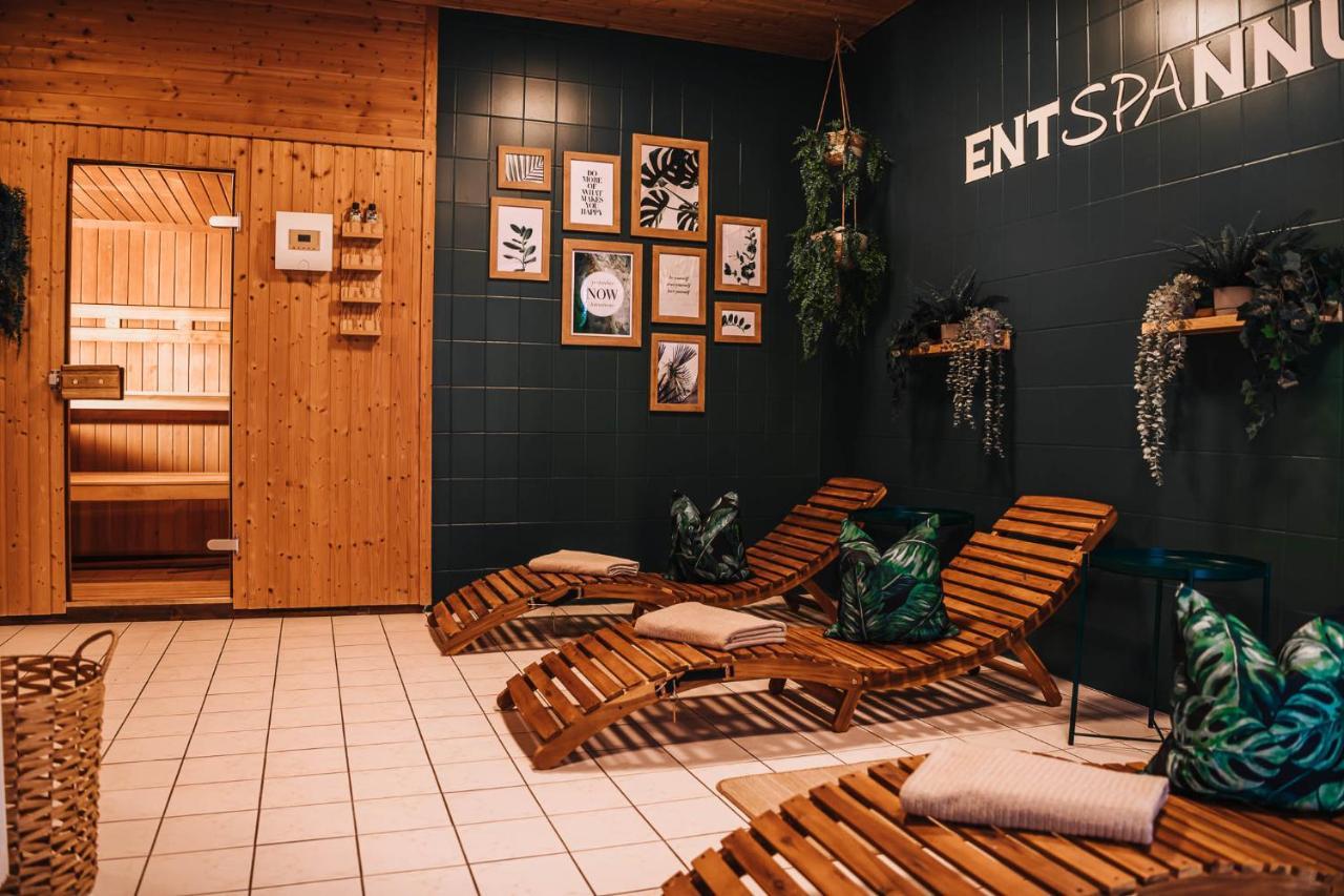 Xxl Ferienhaus Goldberger See - Sauna - 16 Personen Bagian luar foto