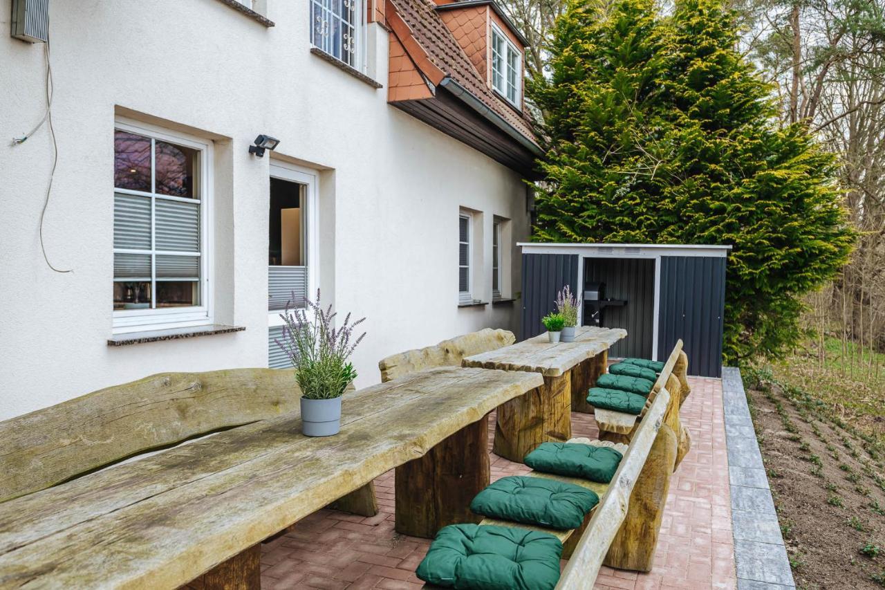 Xxl Ferienhaus Goldberger See - Sauna - 16 Personen Bagian luar foto