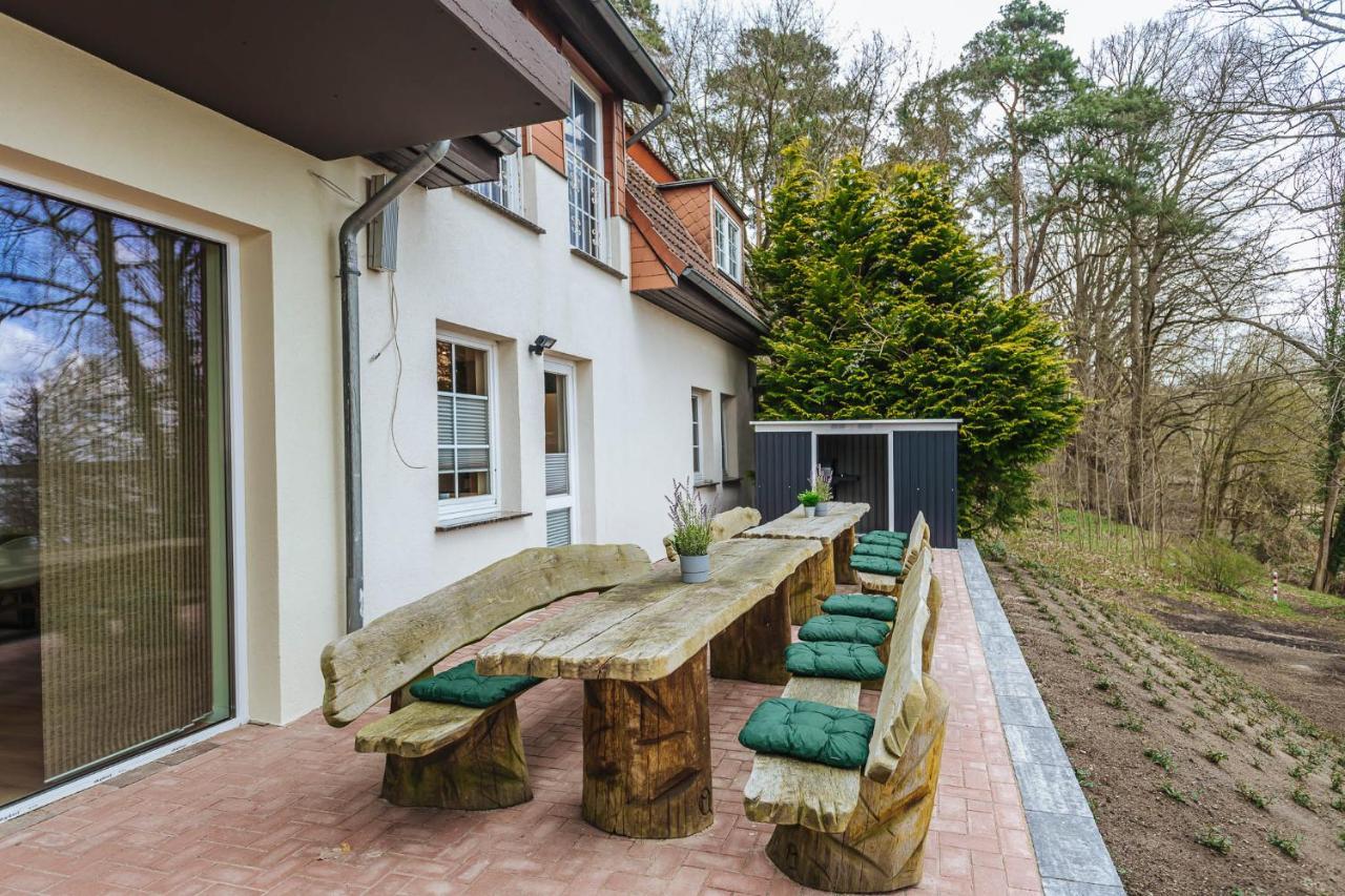 Xxl Ferienhaus Goldberger See - Sauna - 16 Personen Bagian luar foto