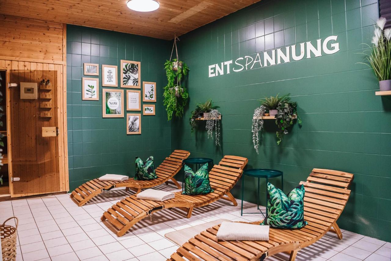 Xxl Ferienhaus Goldberger See - Sauna - 16 Personen Bagian luar foto