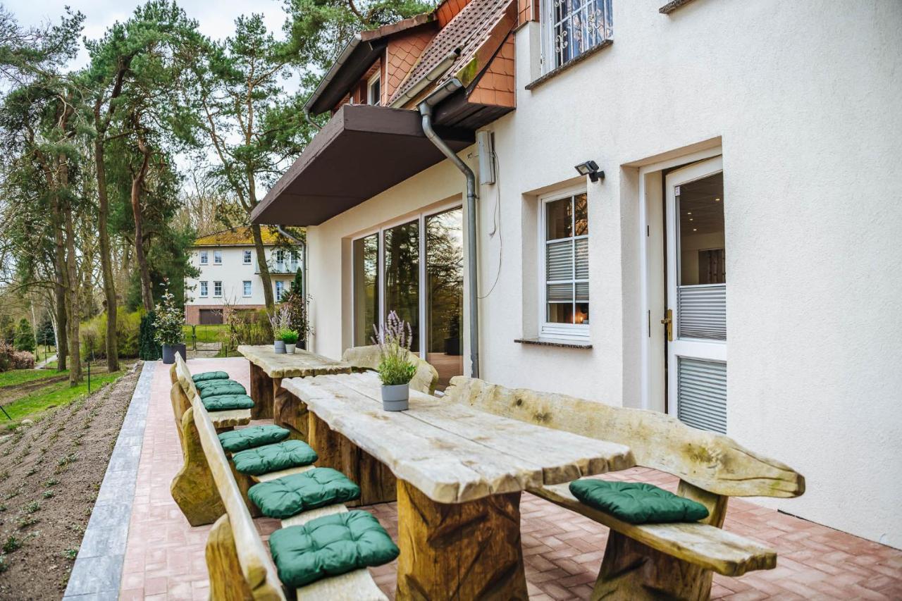 Xxl Ferienhaus Goldberger See - Sauna - 16 Personen Bagian luar foto