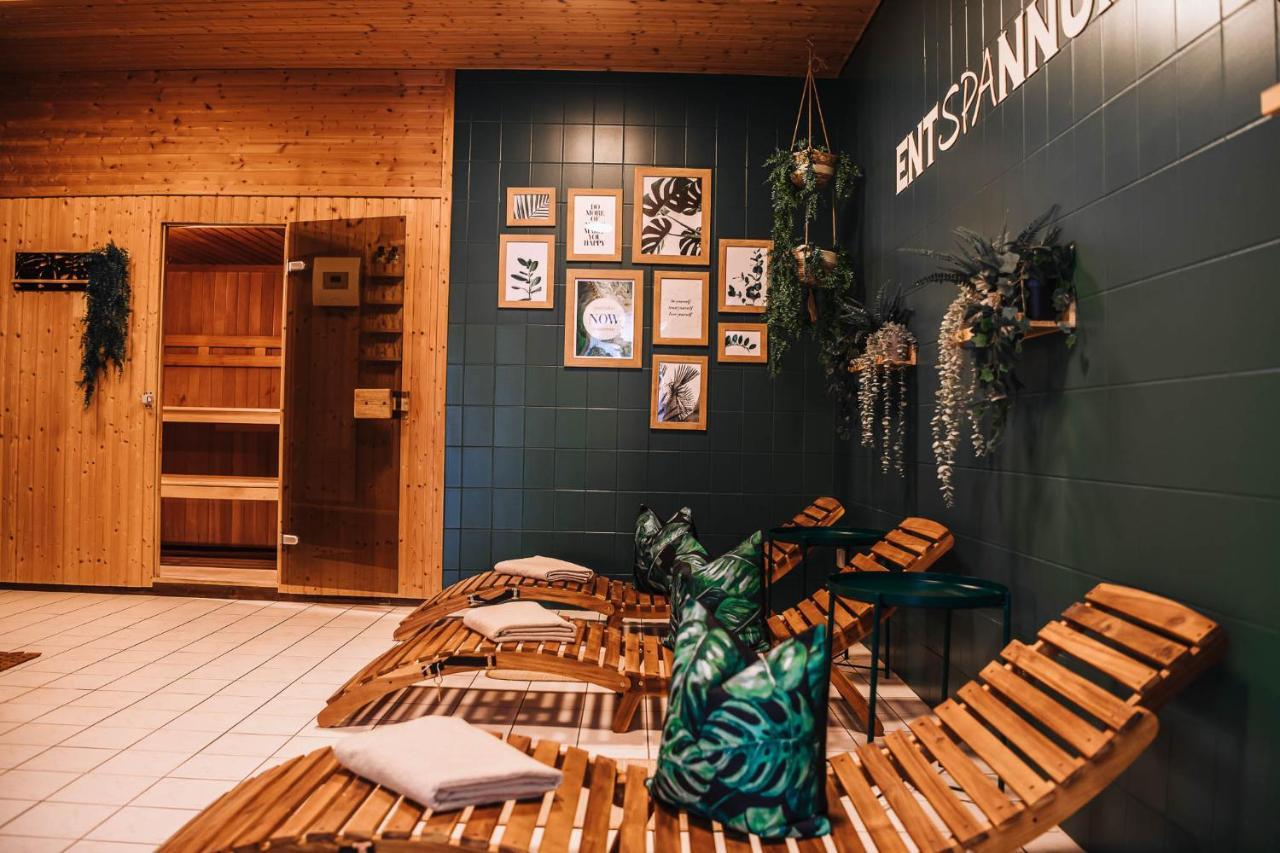 Xxl Ferienhaus Goldberger See - Sauna - 16 Personen Bagian luar foto